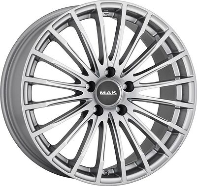 Mak Starlight 7.5x17 5x112 ET 30 Dia 66.6 silver