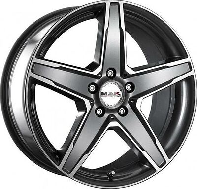 Mak Stern 9.5x20 5x112 ET 45 Dia 66.6 Gunmetal