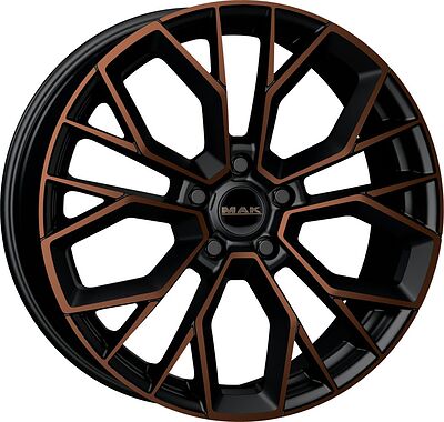 Mak Stilo 8x18 5x112 ET 39 Dia 76 Black and Bronze