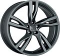 Mak Stockholm 8x18 5x108 ET 55 Dia 63.4 Matt Titan