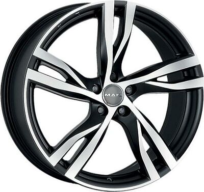 Mak Stockholm W 7x16 5x108 ET 50 Dia 63.4 Ice Black