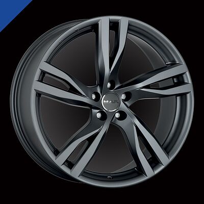 Mak Stockholm W 7.5x17 5x108 ET 55 Dia 63.4 Mat Black