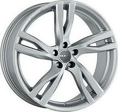 Mak Stockholm W 7.5x17 5x108 ET 55 Dia 63.4 silver