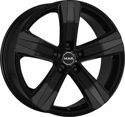 Mak Stone 5 3 6.5x15 5x160 ET 58 Dia 65.1 Gloss Black