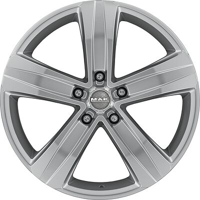 Mak Stone 5 7.5x17 5x127 ET 40 Dia 71.6 silver
