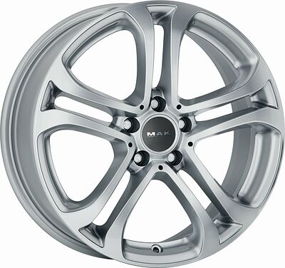 Mak Stuttgart 8x18 5x112 ET 48 Dia 66.6 silver