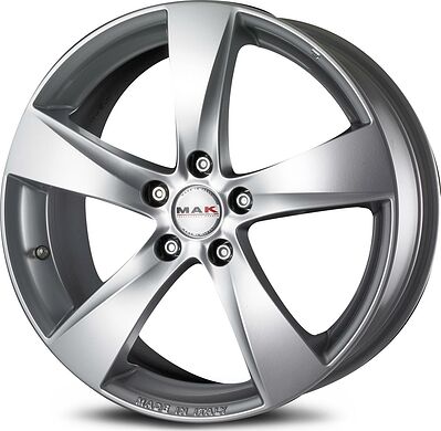 Mak Tornado 8x18 5x108 ET 35 Dia 72 HYPER SILVER