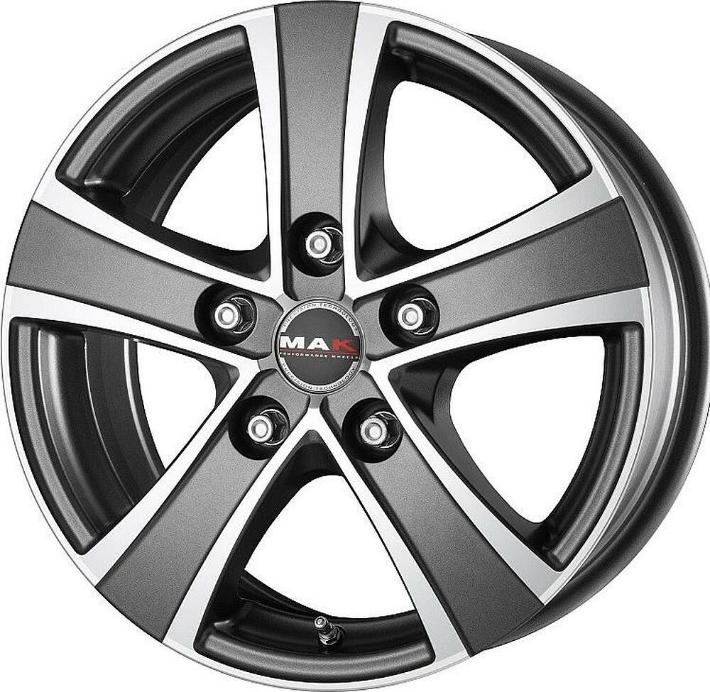 Mak Van 5 6.5x16 5x112 ET 45 Dia 76 Ice Titan