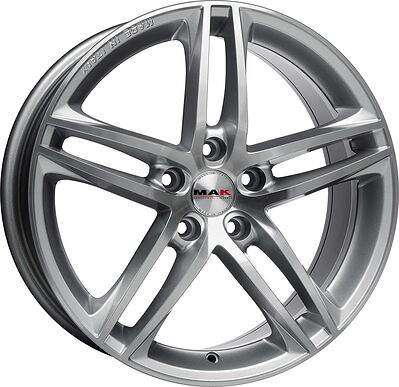 Mak Variante 9x18 5x112 ET 50 Dia 76 Hyper Silver Mirror