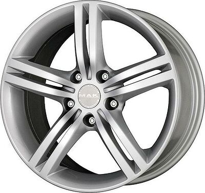 Mak Veloce 6.5x16 5x114.3 ET 45 Dia 66.6 silver