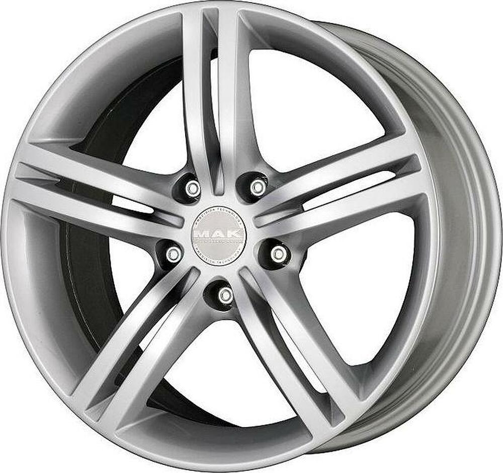 Mak Veloce 8x17 5x112 ET 42 Dia 76 silver