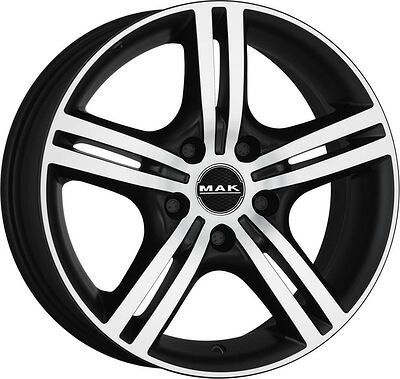 Mak Veloce Italia 7x17 5x100 ET 48 Dia 56.1 Ice Black