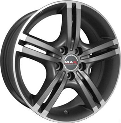 Mak Veloce Light 6.5x16 5x100 ET 48 Dia 56.1 Ice Step Titan