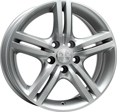 Mak Veloce W 6x15 5x114.3 ET 39 Dia 60.1 silver