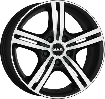 Mak Velocity 6.5x16 5x100 ET 35 Dia 72 Ice Black