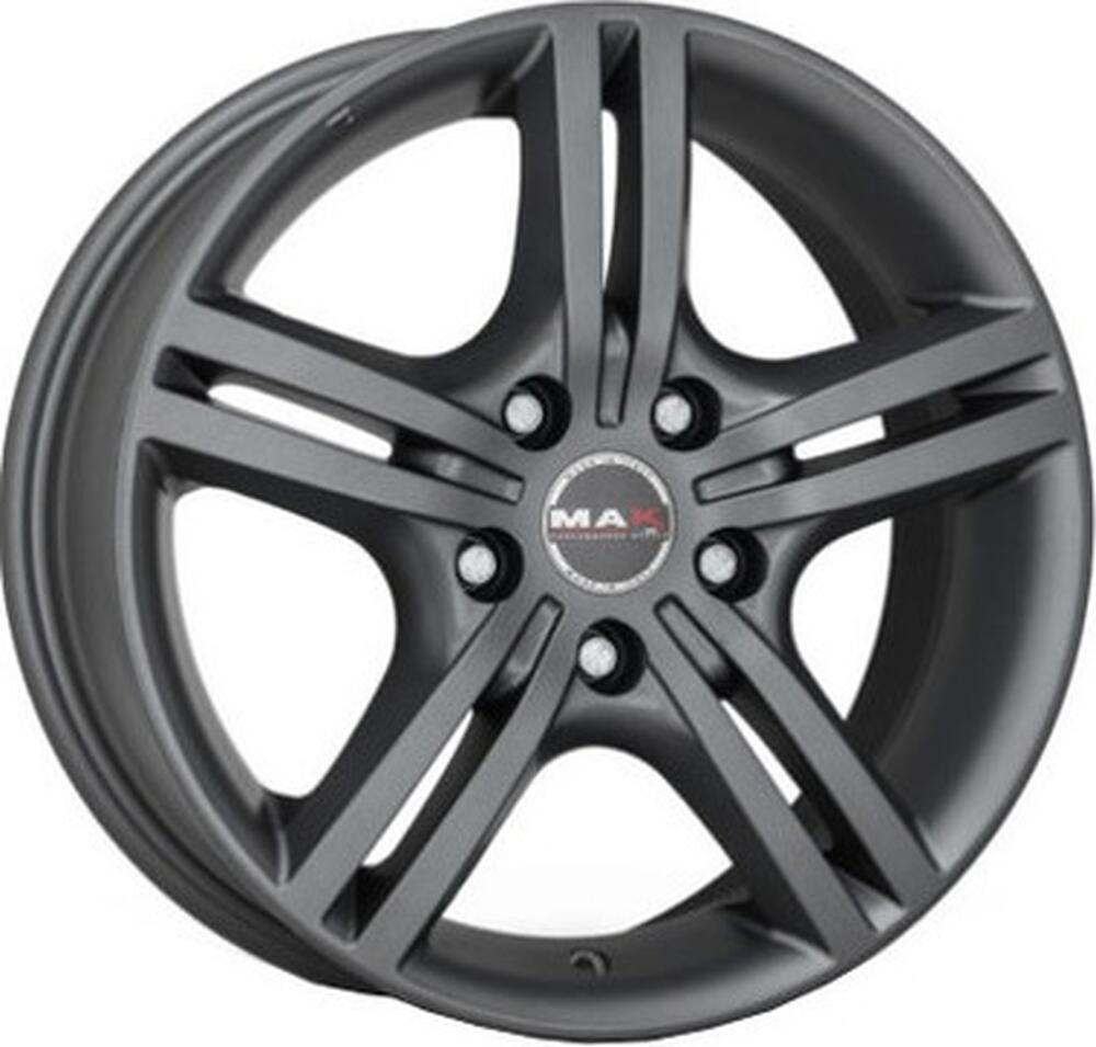 Mak Velocity 7.5x17 5x108 ET 45 Dia 72 Matt titanium