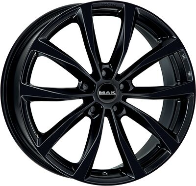 Mak Wolf 7x18 5x112 ET 43 Dia 57.1 Gloss Black