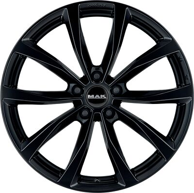 Mak Wolf 7x17 5x114.3 ET 40 Dia 66.1 Gloss Black