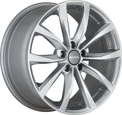 Mak Wolf 7.5x18 5x114.3 ET 48 Dia 76 silver