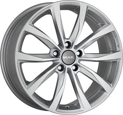 Mak Wolf 7.5x18 5x112 ET 51 Dia 57.1 silver