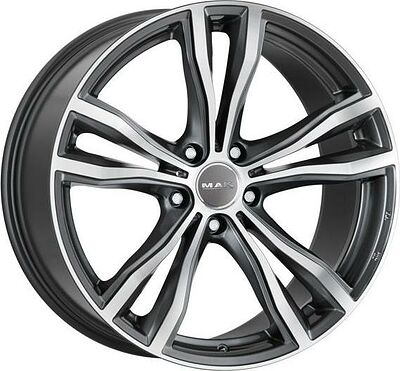 Mak X-Mode 10x21 5x112 ET 50 Dia 66.6 Gunmetal