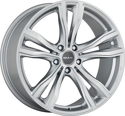 Mak X-Mode 11.5x21 5x112 ET 38 Dia 66.6 silver