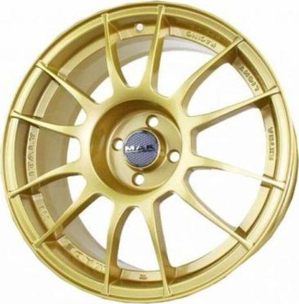 Mak XLR 7x17 4x100 ET 27 Dia 72 Gold
