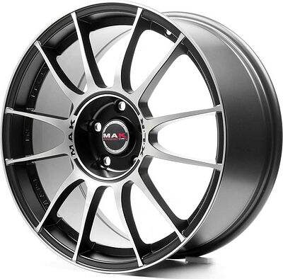 Mak XLR 7x17 5x120 ET 40 Dia 72.6 ICE BLACK