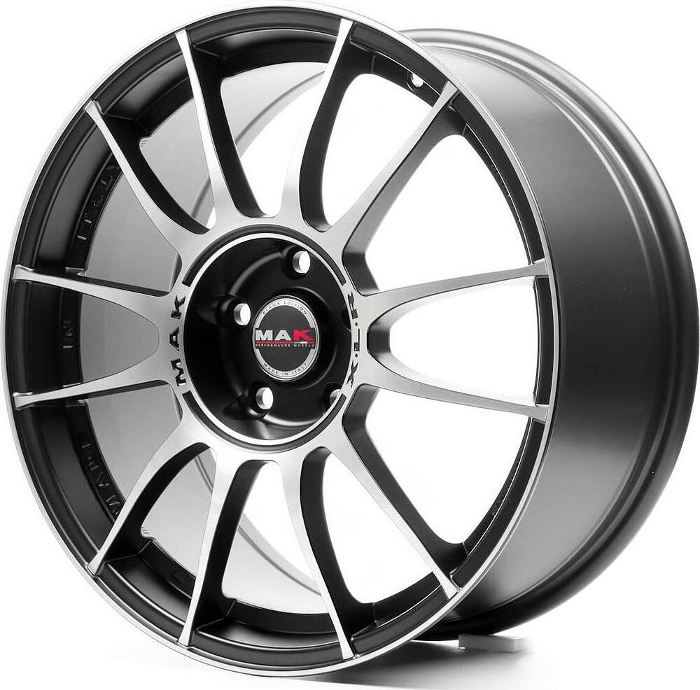 Mak XLR 7x16 5x100 ET 45 Dia 72 Ice Black