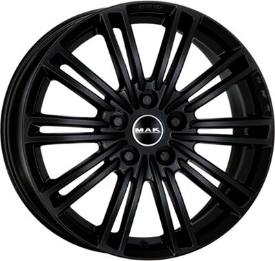 Mak York 8x18 5x108 ET 45 Dia 63.4 Gloss Black