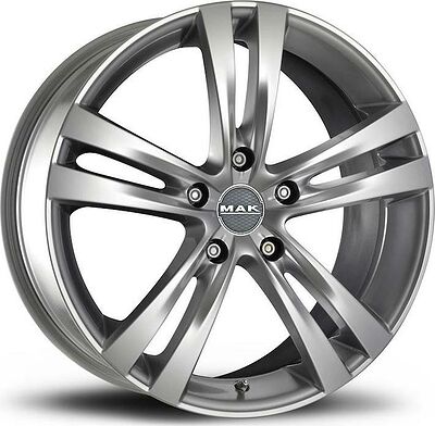 Mak Zenith 6.5x15 5x105 ET 39 Dia 56.6 Hyper Silver