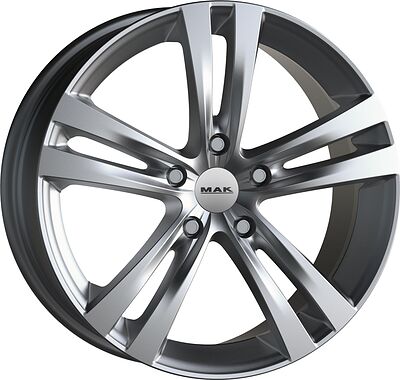 Mak Zenith 7x17 5x108 ET 50 Dia 72 Light Titan