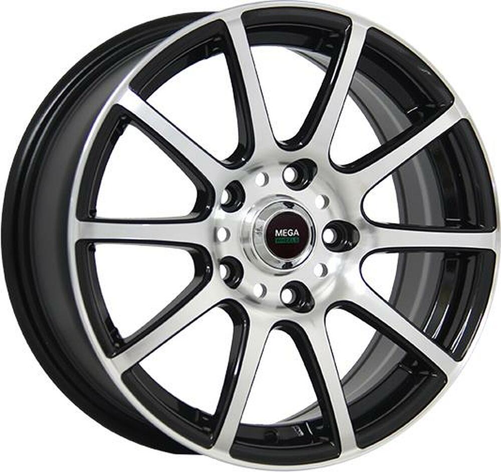 Mega Wheels Y1010 5.5x13 4x98 ET 35 Dia 58.6 silver