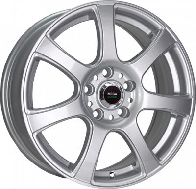 Mega Wheels Y283 6.5x16 5x108 ET 50 Dia 63.3 silver
