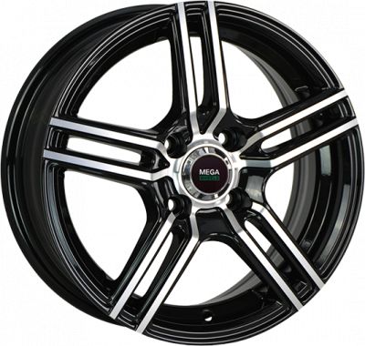 Mega Wheels Y3177 6x15 4x98 ET 35 Dia 58.6 BKF