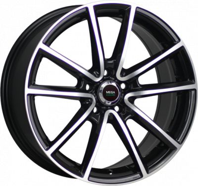 Mega Wheels Y9100 7.5x17 5x112 ET 45 Dia 57.1 BKF