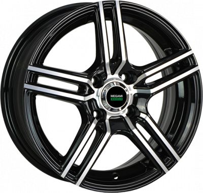 Megami MGM-1 6x15 5x114.3 ET 47 Dia 67.1 BFP