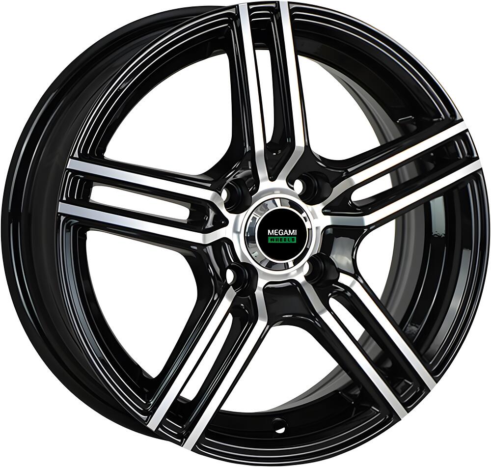 Megami MGM-1 6.5x16 4x100 ET 40 Dia 60.1 bkf