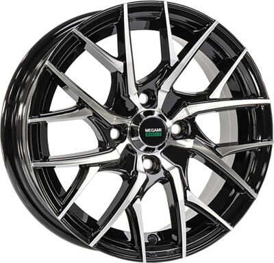 Megami MGM-12 5.5x14 4x114.3 ET 35 Dia 66.1 bkf