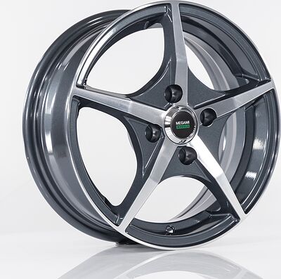 Megami MGM-19FF 5.5x14 4x100 ET 43 Dia 60.1 gmf