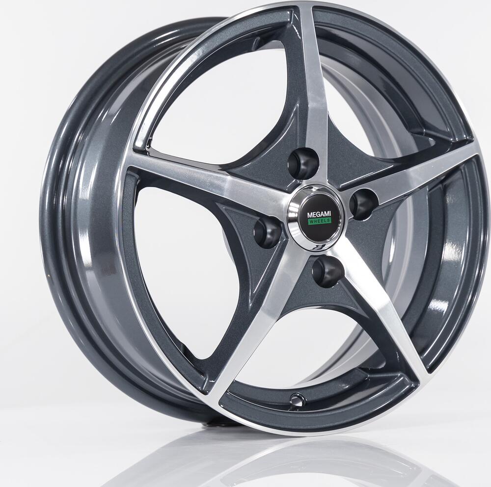 Megami MGM-19FF 5.5x14 4x100 ET 40 Dia 54.1 gmf