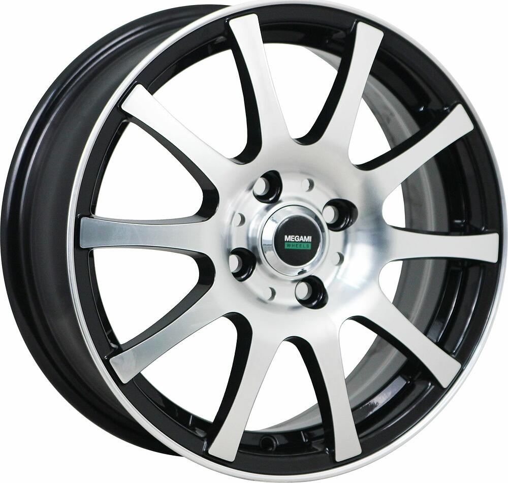 Megami MGM-2 6x15 4x100 ET 40 Dia 60.1 HBFP
