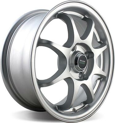 Megami MGM-4 6x14 4x98 ET 35 Dia 58.6 silver