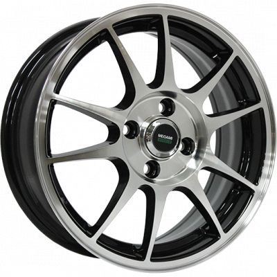 Megami MGM-5 6x15 4x100 ET 40 Dia 60.1 bkf