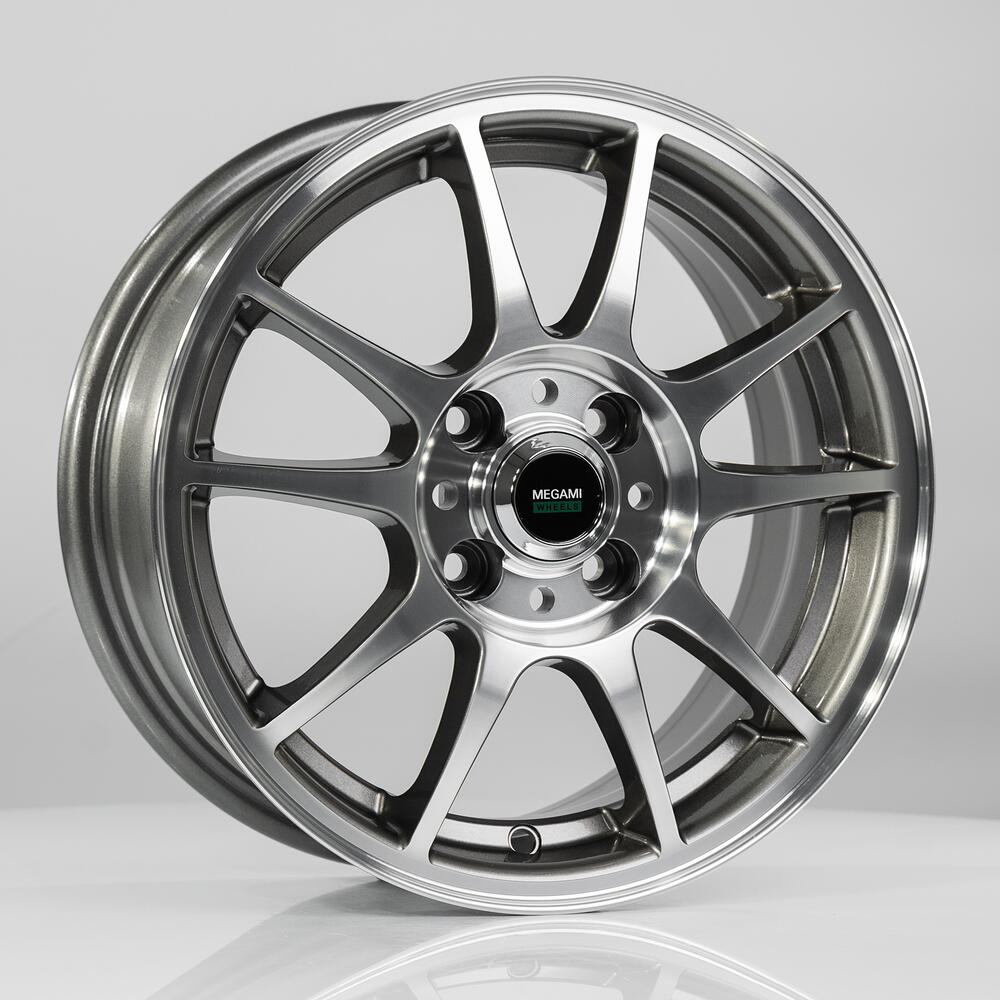 Megami MGM-5 6x14 4x100 ET 43 Dia 60.1 gmf