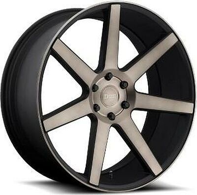 MHT Dub Future 9x22 6x139 ET 30 Dia 78 Black/Machined