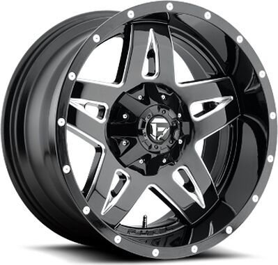 MHT Fuel Fullblown 9.5x22 5x150 ET 20 Dia 110 Black