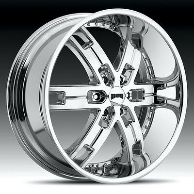 MHT Hustla 8.5x20 5x120 ET 35 Dia 72.69 Chrome