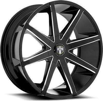 MHT Push 8.5x20 5x114 ET 30 Dia 72.62 Black