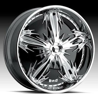 MHT Spine 8.5x20 6x127 ET 45 Dia 78.1 Chrome